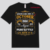 Legends Were Born In October, Personalized Birthday Shirts