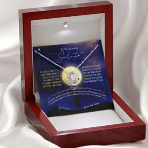 To My Future Wife Necklace - To My Beautiful Soulmate