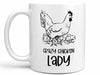 Crazy Chicken Lady Chicken Mug