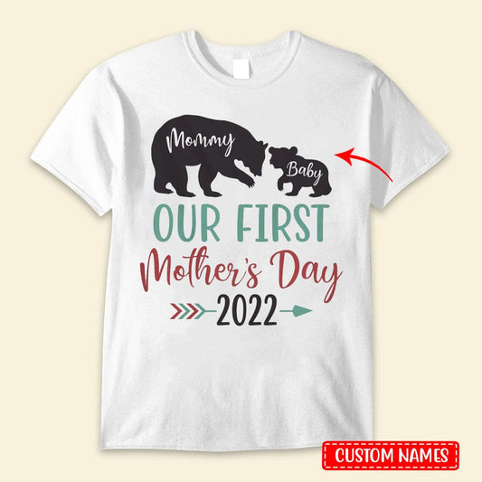 Personalized Our First Mother's Day Shirts
