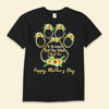 To The World's Best Dog Mom Happy Mother's Day Shirts
