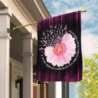 We Don't Know How Strong We Are, Pink Ribbon Sunflower, Breast Cancer Awareness Flag, House & Garden Flag