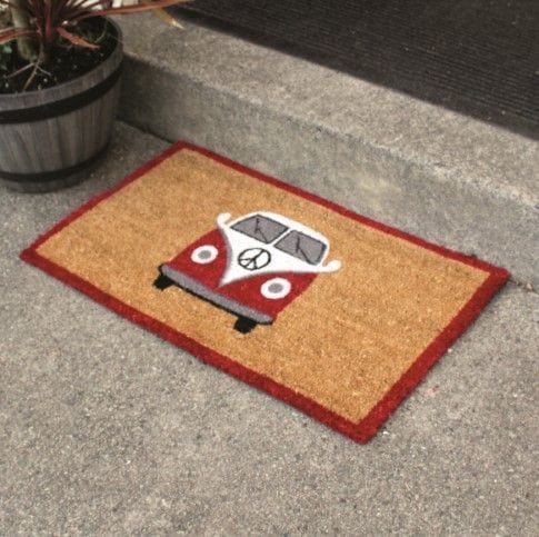 Hippie Van  Hippie Doormat