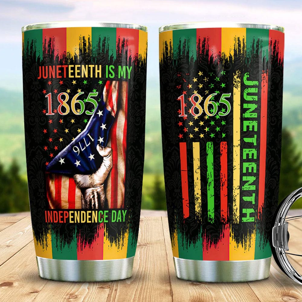 Juneteeth Independence 1865 Tumbler
