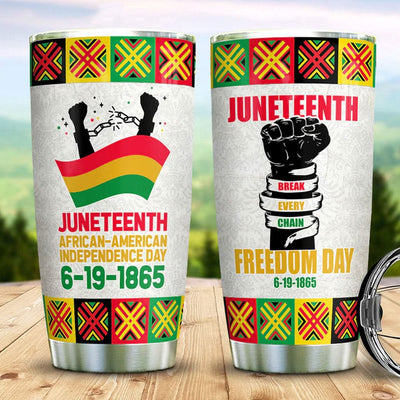 Juneteeth Freedom Day Tumbler