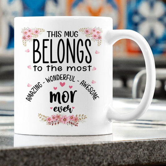 Personalized This Mug Belongs To The Most Amazing Wonderful Awesome Mugs, Cup