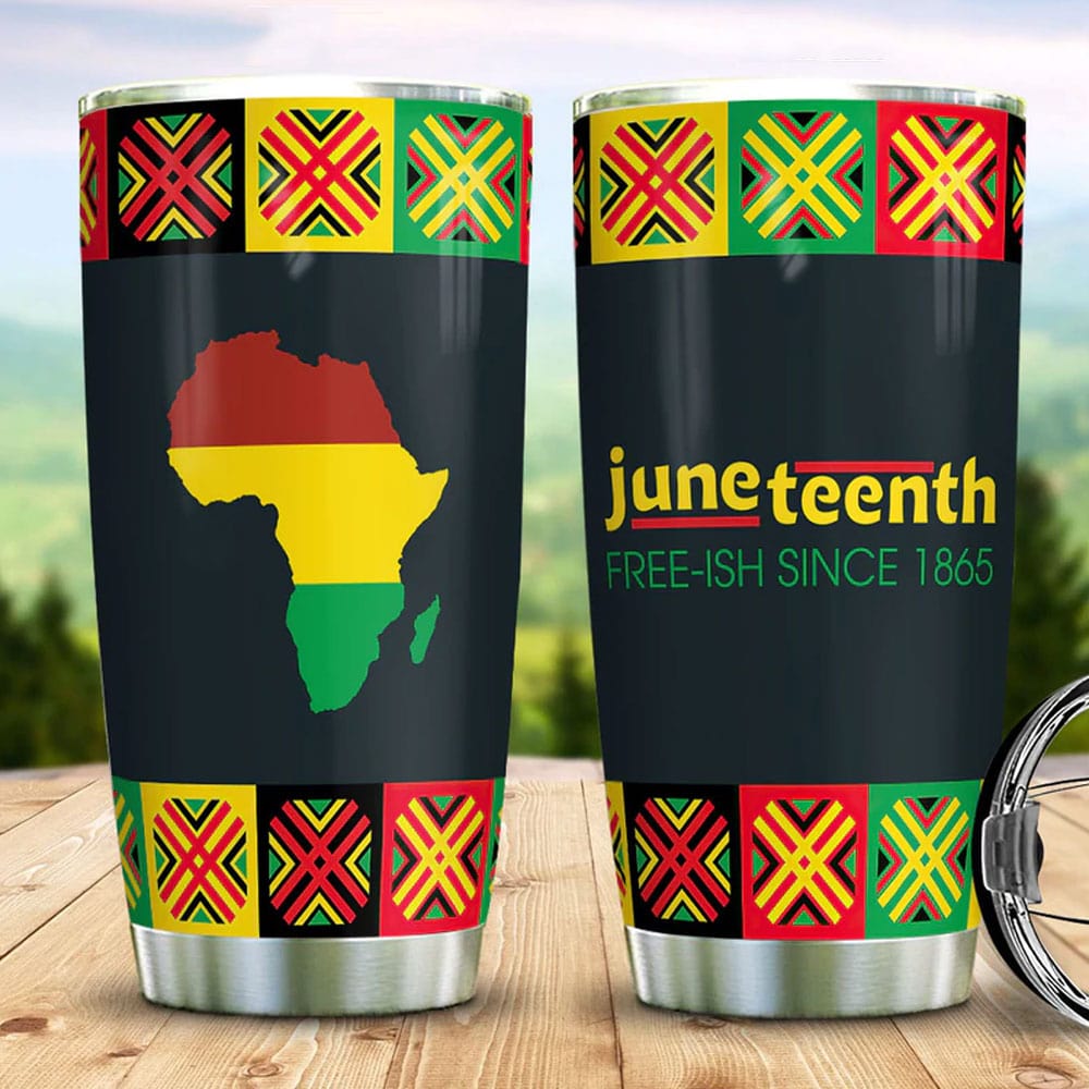 Juneteeth Free-Ish Since 1865 Tumbler