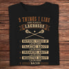 5 Things I Like Almost As Much As Lacrosse Shirts