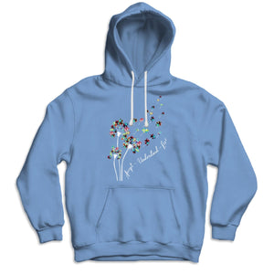 Accept Understand Love, Puzzle Piece Dandelion Autism Acceptance Awareness Shirt