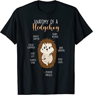 Camiseta Anatomía de un erizo