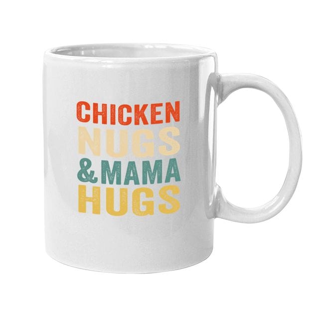 Taza de pollo con nugs de pollo y abrazos de mamá