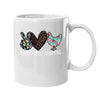 Peace Love Chicken Mug