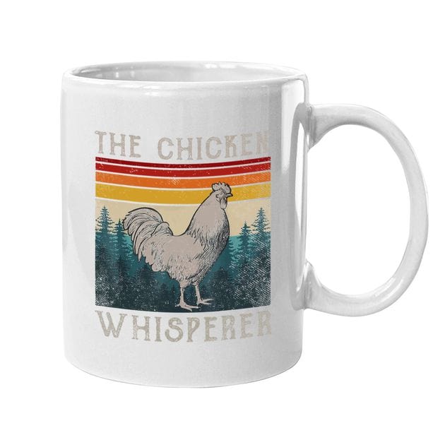 Vintage The Chicken Whisperer Chicken Mug