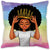 Black Girl Magic African American Women With Crown Pillow