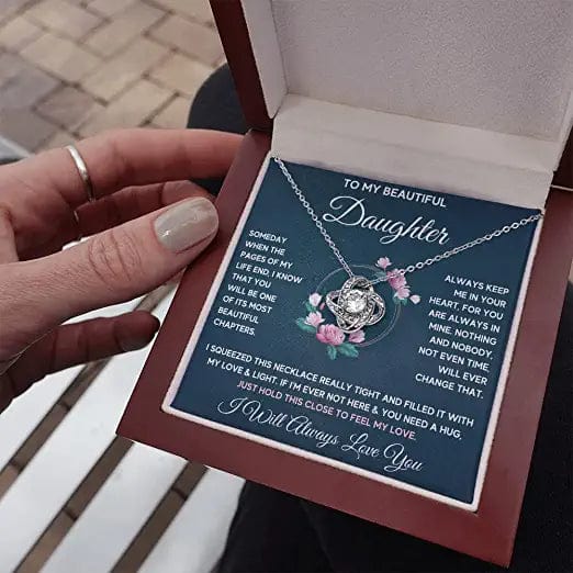 Daughter Necklace Birthday Gift - To My Beautiful Daughter I Will Always Love You