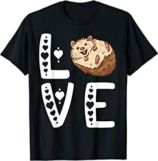 Camiseta con el erizo enamorado