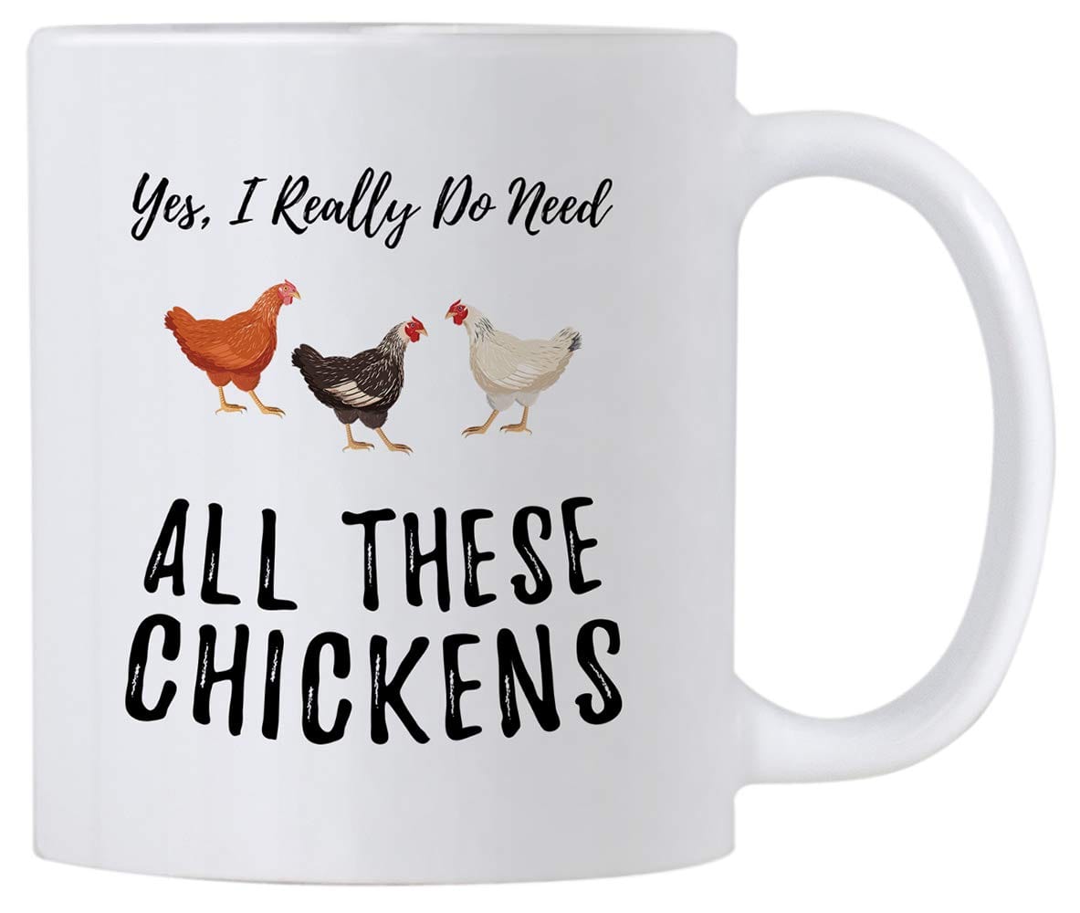 Sí, realmente necesito todas estas tazas de pollo