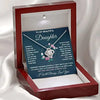 Daughter Necklace Birthday Gift - To My Beautiful Daughter I Will Always Love You