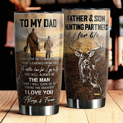 Hunting Dad Father's Day Tumbler