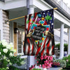 Don't Judge What You Don't Understand, Puzzle Piece, Autism American Awareness Flag, House & Garden Flag