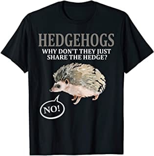 Erizos ¿Por qué no comparten la camiseta del erizo?