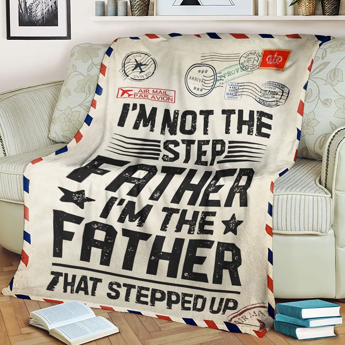 Fathers day 2024 fleece blanket