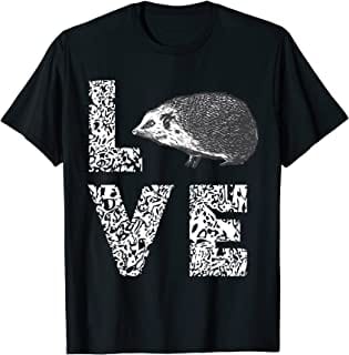 Camiseta con el erizo enamorado