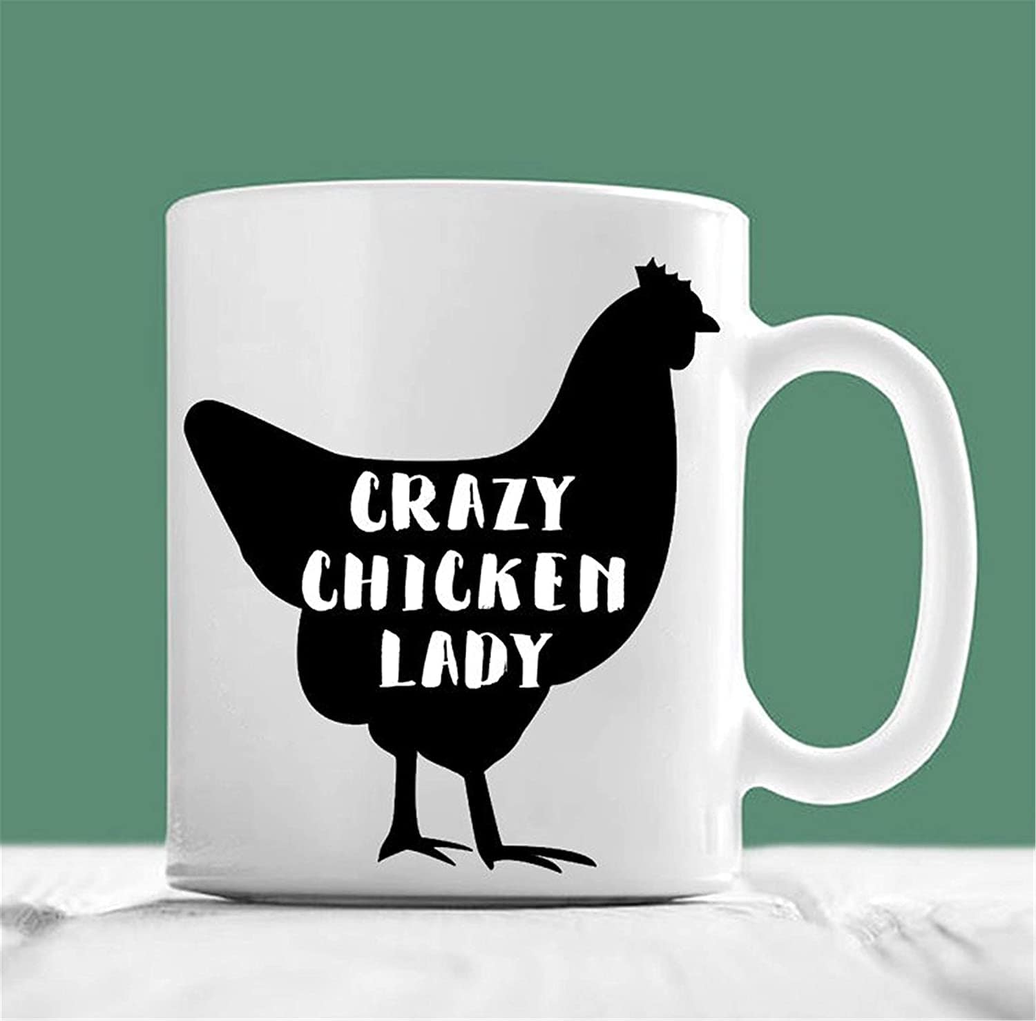 Crazy Chicken Lady Chicken Mug