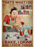 Eso es lo que hago. Horneo, bebo y sé cosas. Póster, lienzo, de Baking Girl, Cake And Wine