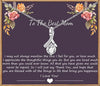 To The Best Mom Necklace For Mother - Hope That You Are Blessed With All The Things In Life That Bring You Happiness Daughter And Son Gift For Mom