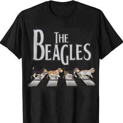 The Beagles Cross The Road, Funny Beagle Shirts