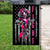 Pink Ribbon Rose, Fight For Breast Cancer Awareness Flag, House & Garden Flag