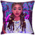 African American Women Black Girl Pillow