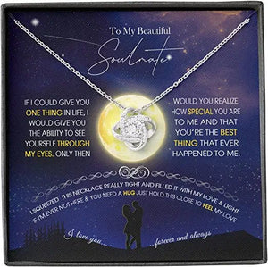 To My Future Wife Necklace - To My Beautiful Soulmate