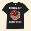 Memorial Day Honor And Remember Memorial Shirts