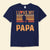 I Love My Papa Vintage Happy Father's Day Shirts