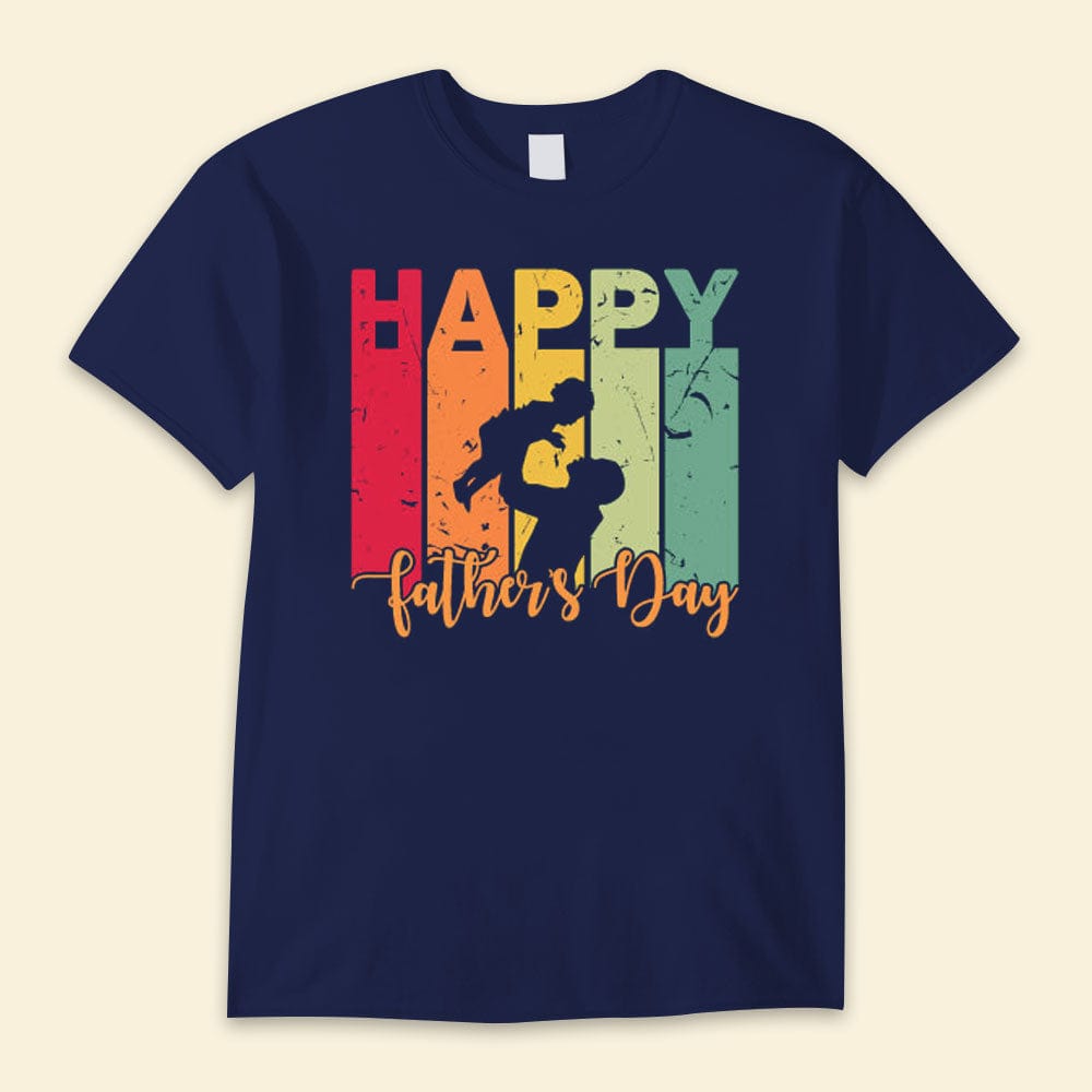 Feliz día del padre Camisetas vintage de feliz día del padre