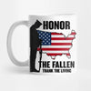 Honor The Fallen Memorial Day Mugs, Cup