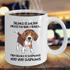 Silence Is Golden Unless You Have A Beagle Coffee Mug