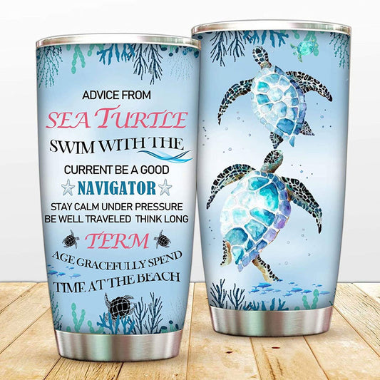Consejos de la tortuga marina Turtle Tumbler