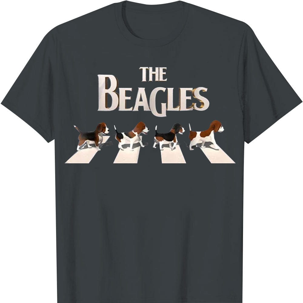 The Beagles Cross The Road, Funny Beagle Shirts