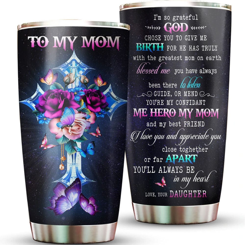 Vaso para el día de la madre para mi mamá