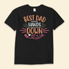 Best Dad Hands Down Happy Father's Day Shirts