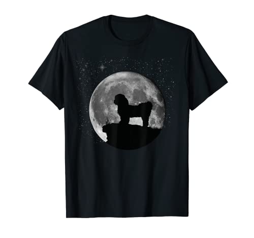 Shih Tzu On The Moon T-Shirt