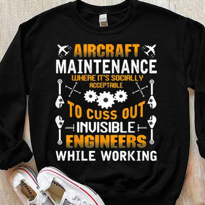 Aircraft Maintenance Mechanic Shirts
