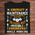 Aircraft Maintenance Mechanic Shirts