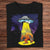 Camisetas divertidas de extraterrestres Bigfoot