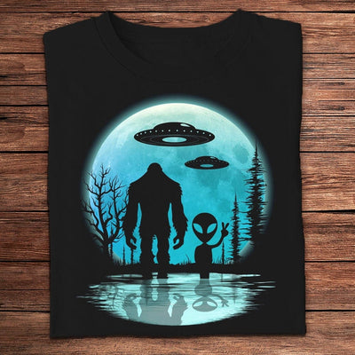 Bigfoot & Aliens Shirts
