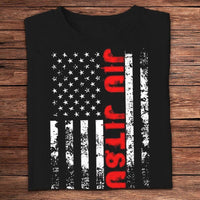American Flag Jiu Jitsu Shirts
