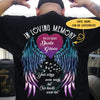 Personalized Suicide Awareness Shirts In Loving Memory Wings Hearts